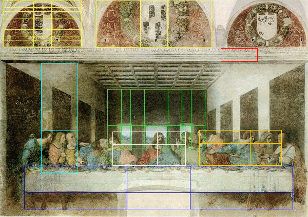 last supper phi golden ratio