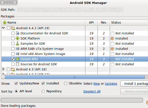 Google Play Hizmetlerini Androide Ekleme 2 android play services google apis