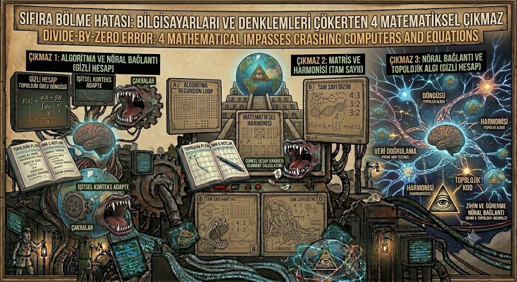 Sıfıra Bölme Hatası: Bilgisayarları ve Denklemleri Çökerten 4 Matematiksel Çıkmaz 2 Sıfıra Bölme Hatası