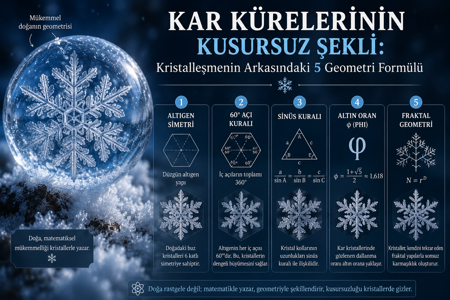 Kar Kürelerinin Kusursuz Şekli