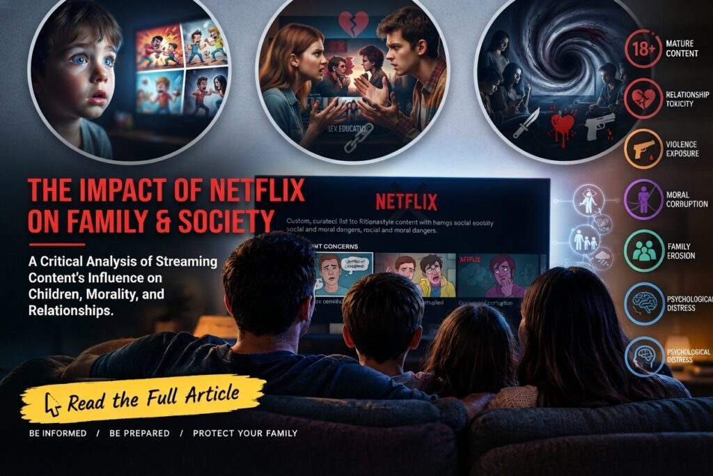 Netflix ve Aile: Dijital Yayın İçerikleri Ahlakı, Çocukları ve Aile Yaşamını Nasıl Etkileyebilir? 5 Netflix