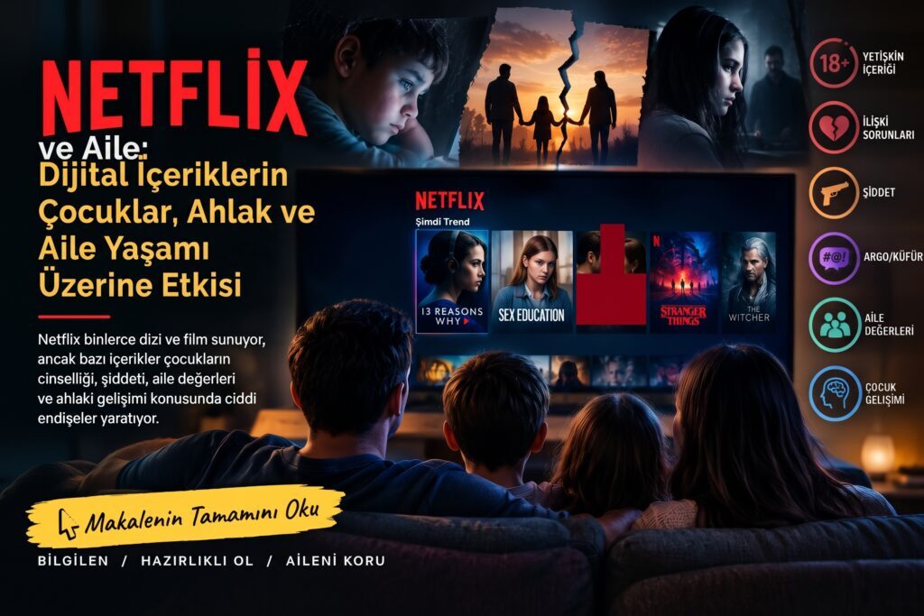 Netflix ve Aile: Dijital Yayın İçerikleri Ahlakı, Çocukları ve Aile Yaşamını Nasıl Etkileyebilir? 2 Netflix