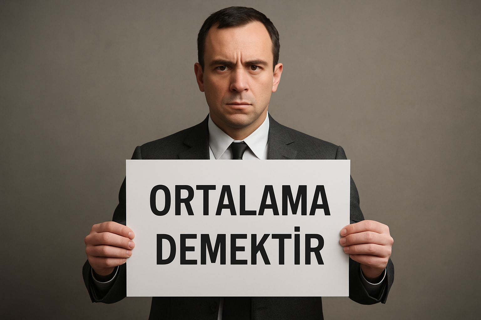 Ortalama Demektir Gösterir