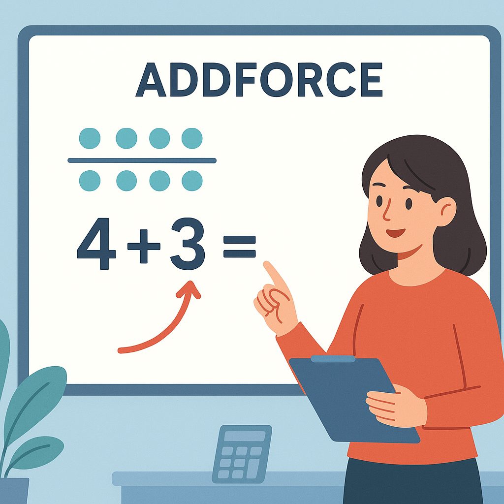 AddForce Ayrıntılı Anlatımı 8 AddForce Ayrıntılı Anlatımı